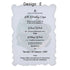 Wedding Invitation Card - Insert Sheet